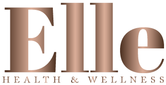 Elle Health & Wellness logo with 'Elle' written in large, bronze-colored letters and 'Health & Wellness' in smaller letters below.